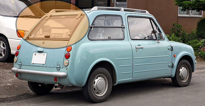 157- 日産PAO　リアガラスモール　1台分